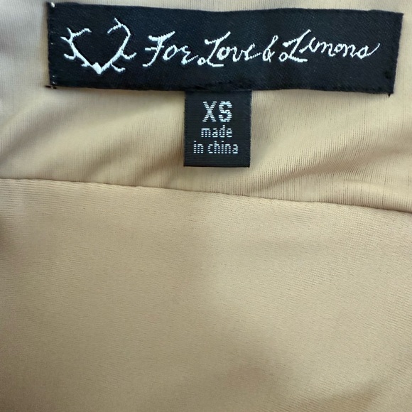 For Love and Lemons Gianna Red Lace Midi Bodycon Dress Sheer  XS - Picture 8 of 13